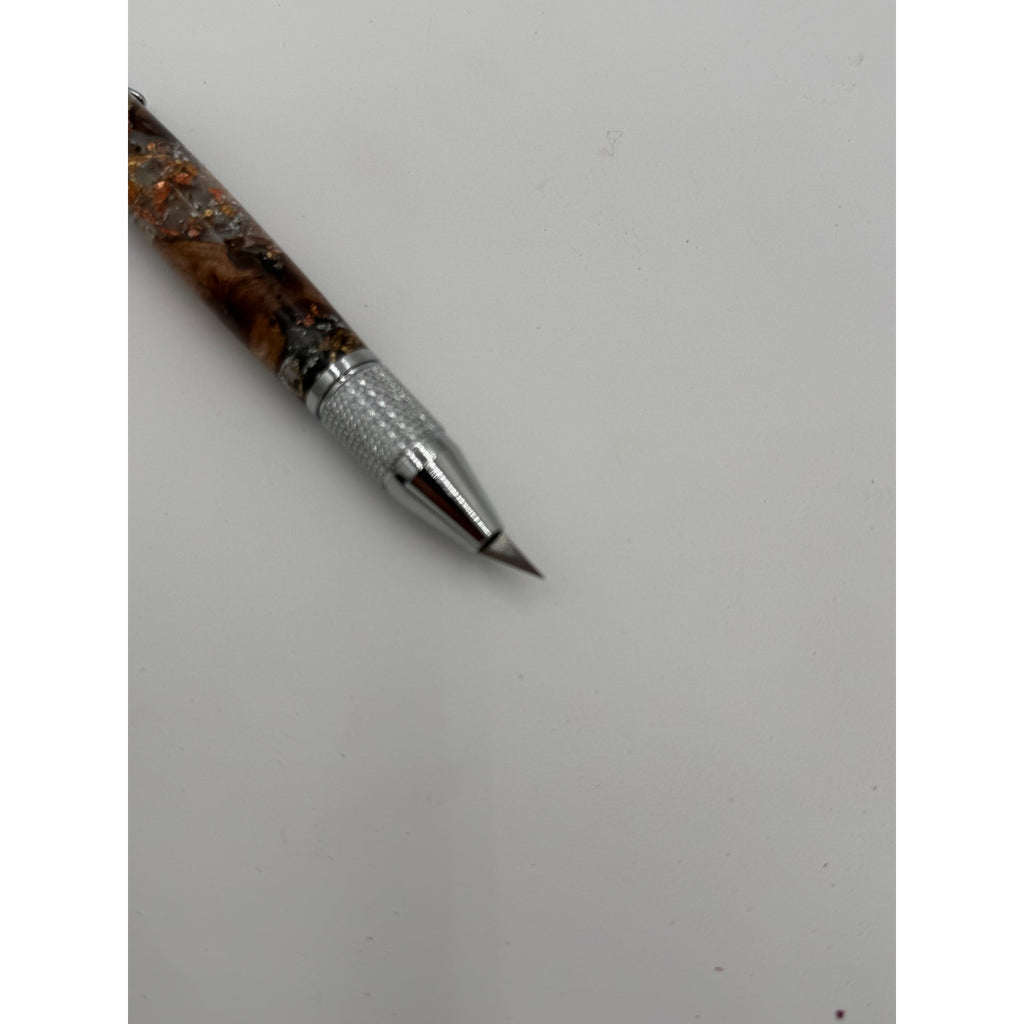 Handcrafted Bolt Action Precision Knife, Extra Replacement Blade, Three Hand Turned Styles