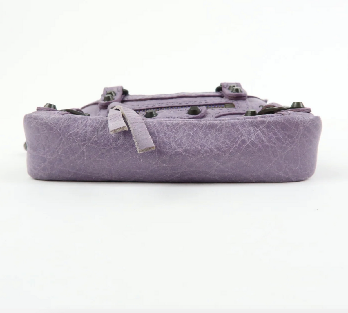 7550 - Balenciaga City Bag Keychain Charm Glycine Purple - Image 2