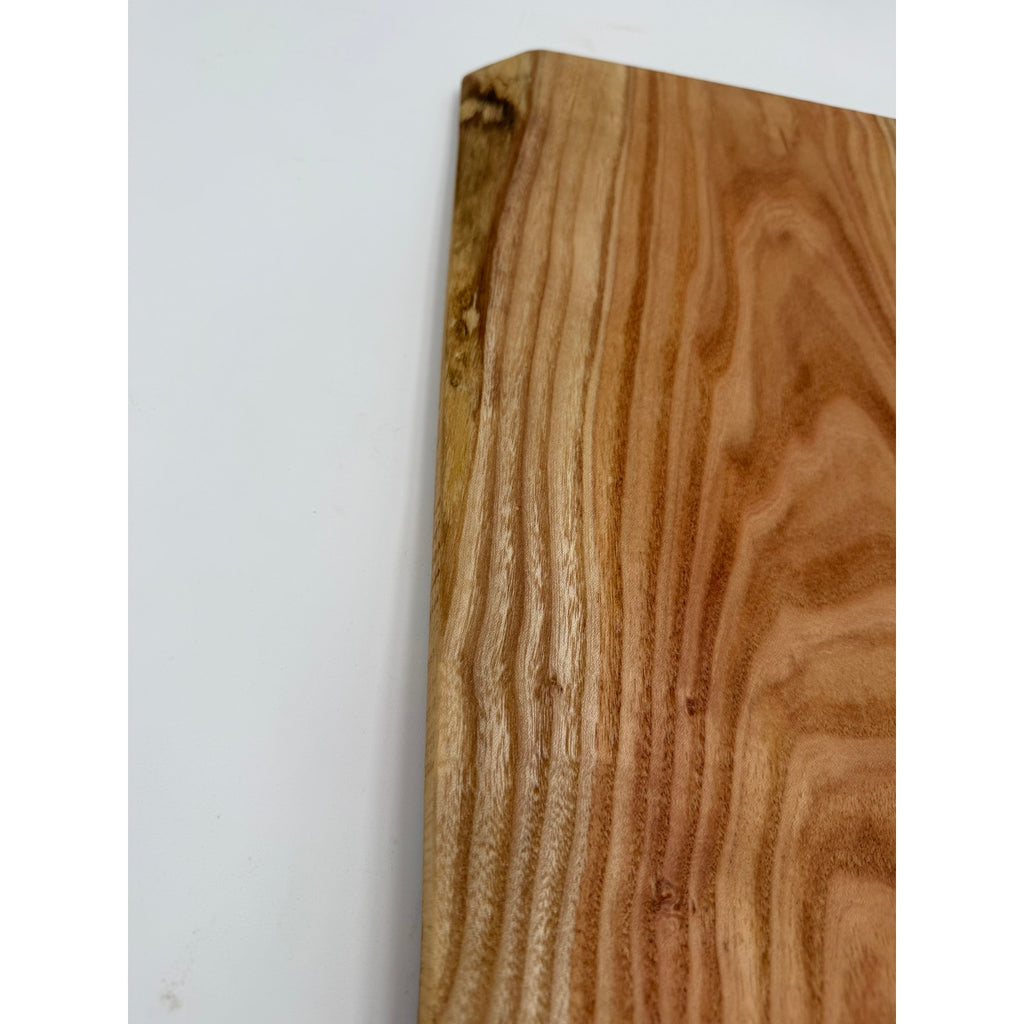 Ash Charcuterie Board for Stylish Serving, 17x12x1, food safe finish, functional kitchen decor, handmade in USA