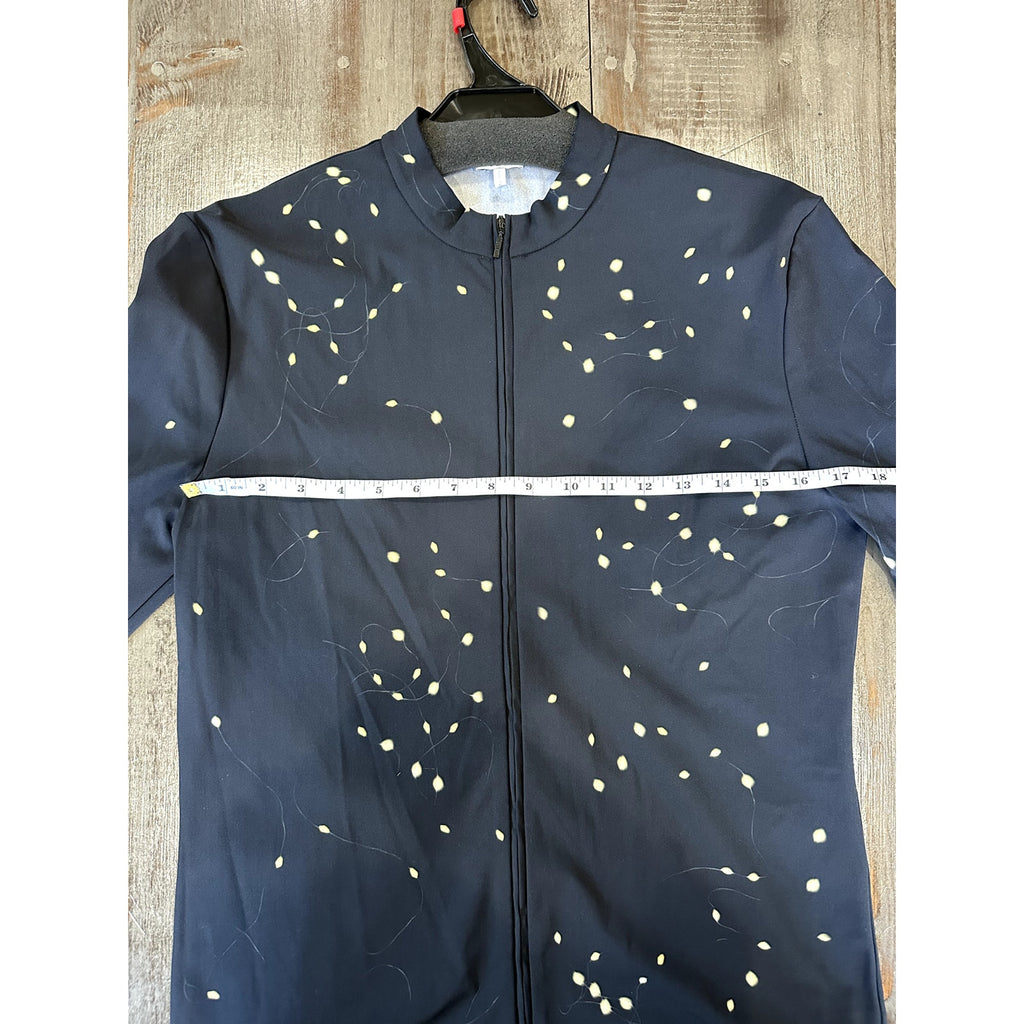 Loewe 2023 slim fit LED light print stretch zip up jacket