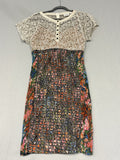 Beguile by Byron Lars Lace Study Dress Anthropologie White Lace Women's - Size 6 - Image 1