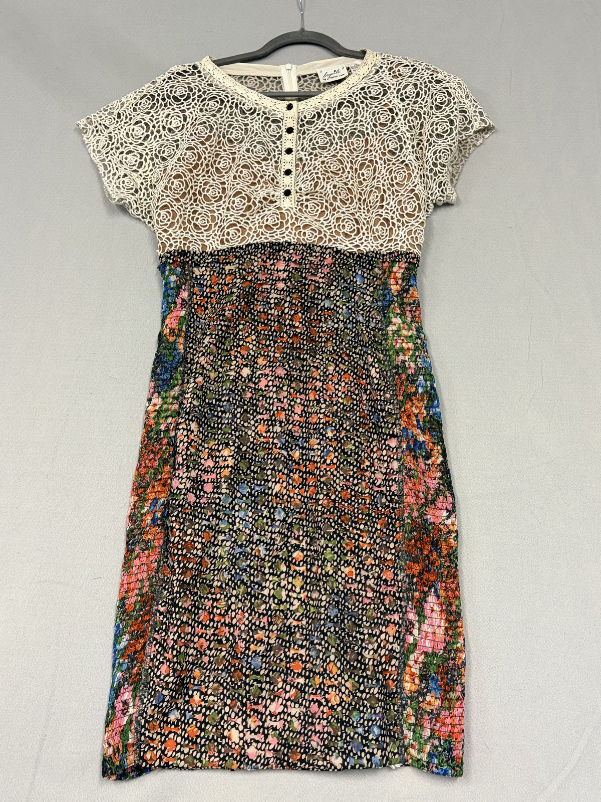 Beguile by Byron Lars Lace Study Dress Anthropologie White Lace Women's - Size 6 - Image 1