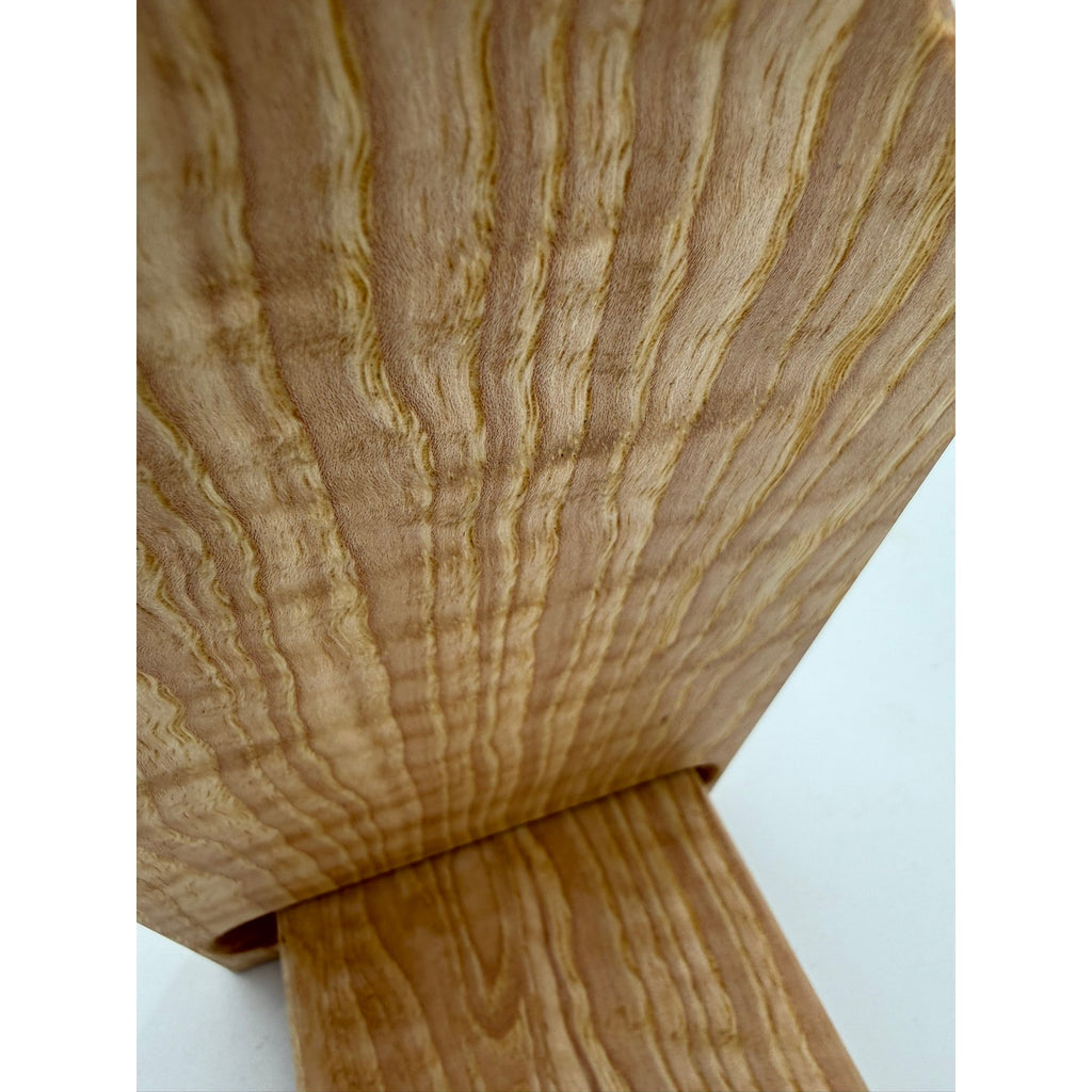 Curly Maple Phone iPad and Cookbook Stand, handmade wood holder, 8.5x6 inches, kitchen counter stand, functional design