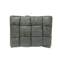 6042 - Bottega Veneta Intrecciato Padded Clutch Dark Green - Image 1
