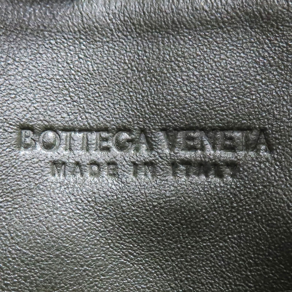 6042 - Bottega Veneta Intrecciato Padded Clutch Dark Green - Image 17