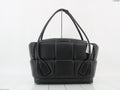 7610 - Bottega Veneta Maxi Intrecciato Padded Large Arco Tote Bag Black - Image 1