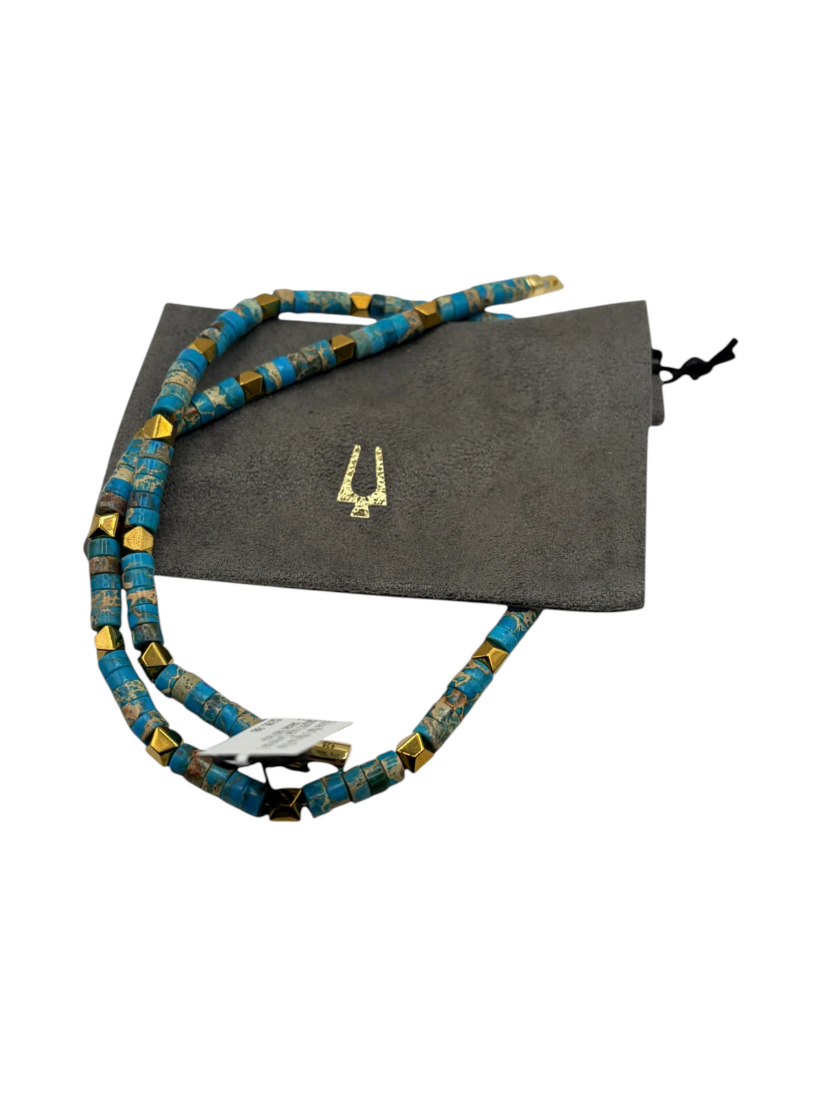 Bulova Marine Star Turquoise Necklace - NIB - Image 1