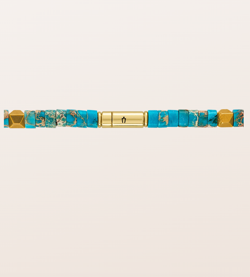 Bulova Marine Star Turquoise Necklace - NIB - Image 3