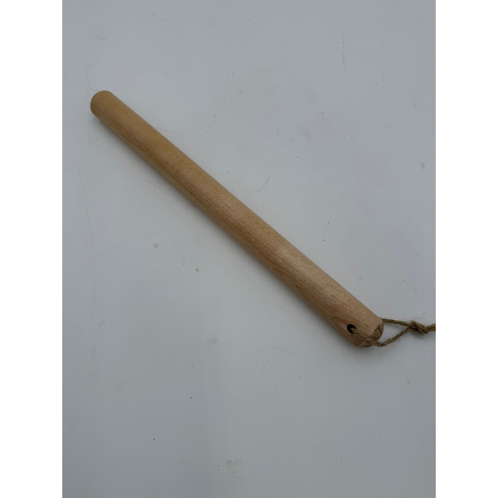 Hand Turned 12 Inch Wooden Spice Grinder, cherry and maple hardwood, functional kitchen tool, quality artisan gift