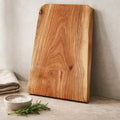 Ash Charcuterie Board for Stylish Serving, 17x12x1, food safe finish, functional kitchen decor, handmade in USA