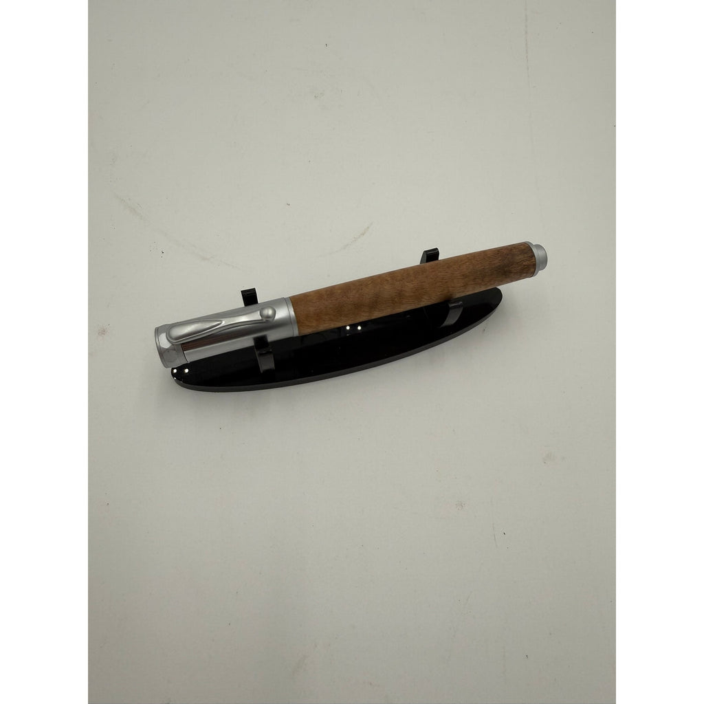 Zen Rollerball Pen, Persimmons Hardwood, Handmade Pen, Unique Writing Instrument, Functional Gift, Executive Gift