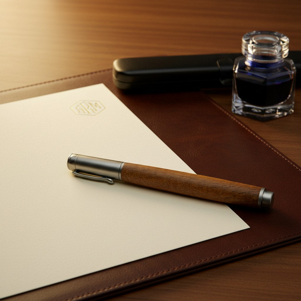 Zen Rollerball Pen, Persimmons Hardwood, Handmade Pen, Unique Writing Instrument, Functional Gift, Executive Gift