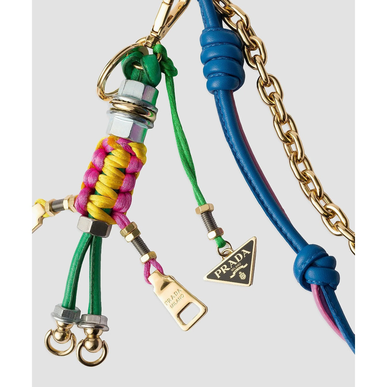 5297 - Prada Rope Robot Bag Charm Strap