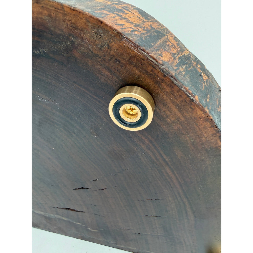 Thick Live Edge Walnut Cutting Board, end grain, 13.5 x 10.5 x 2.5, hand crafted, beautiful grain, serving display