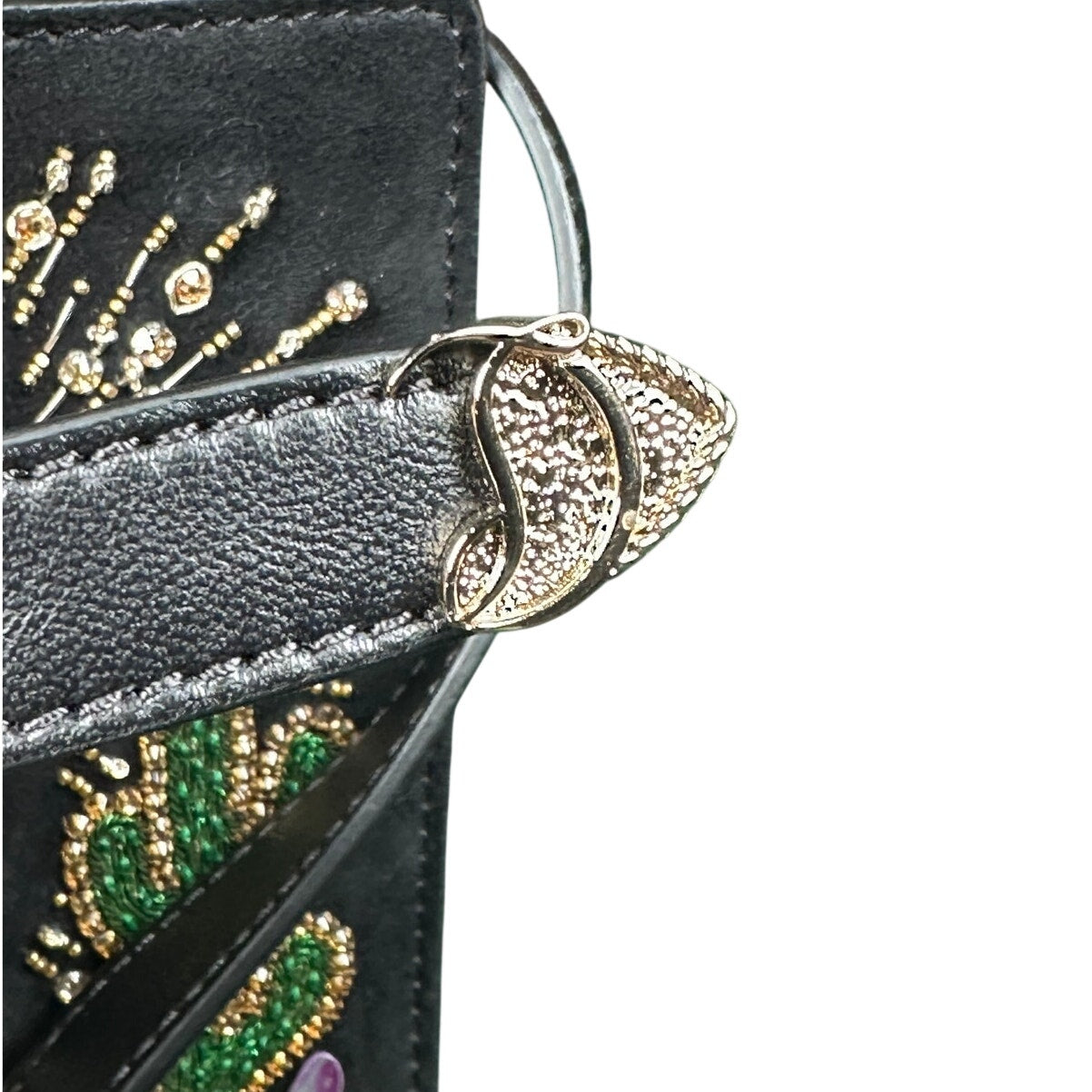 Christian Louboutin Giddy Up Mini Paloma Beaded Black NWT Limited Edition
