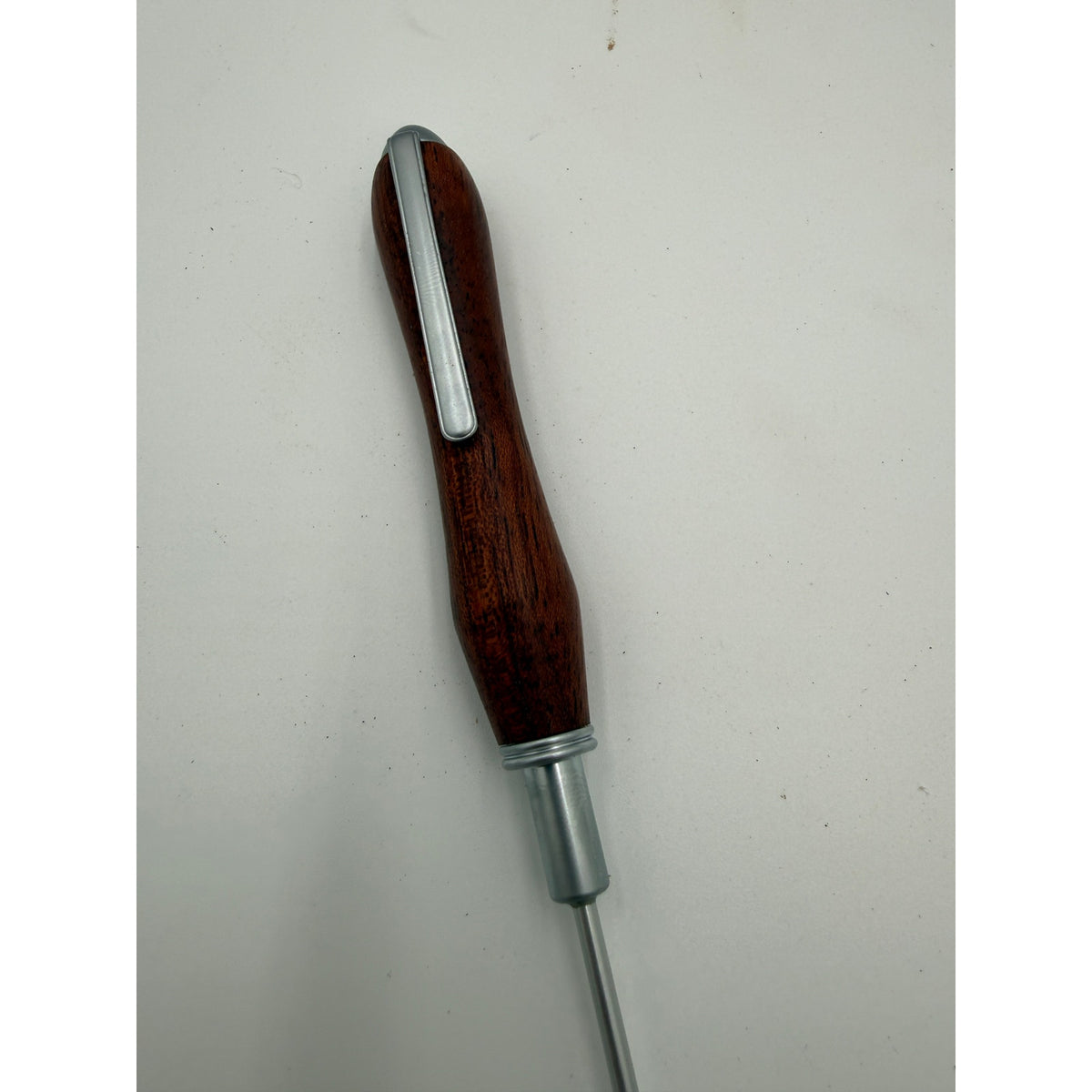 Hand Turned Crochet Hook Set, 9 Sizes, Interchangeable Handle, Leather Case, SKU 1554 1555