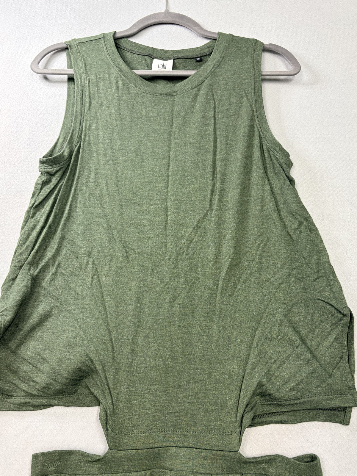 Cabi #5372 Simple Playsuit Jumpsuit Olive Green Women's - Image 2