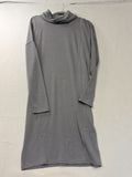 CAbi Grey Cowl Neck Long Sleeve Sweater Dress Size S Taiwan Women's - Image 1