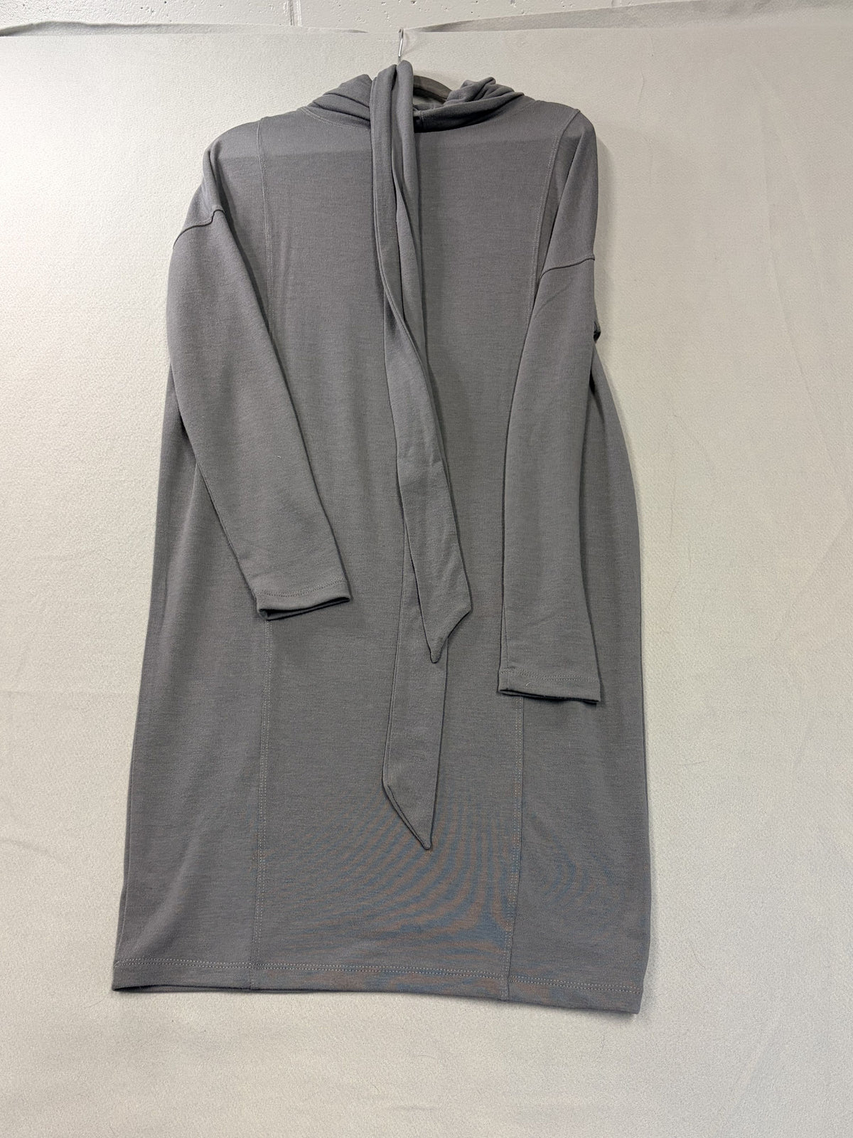 CAbi Grey Cowl Neck Long Sleeve Sweater Dress Size S Taiwan Women's - Image 3