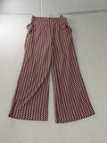CAbi Kelly Wide Leg Crop Pant Geometric Print Women's Size Small - Image 1