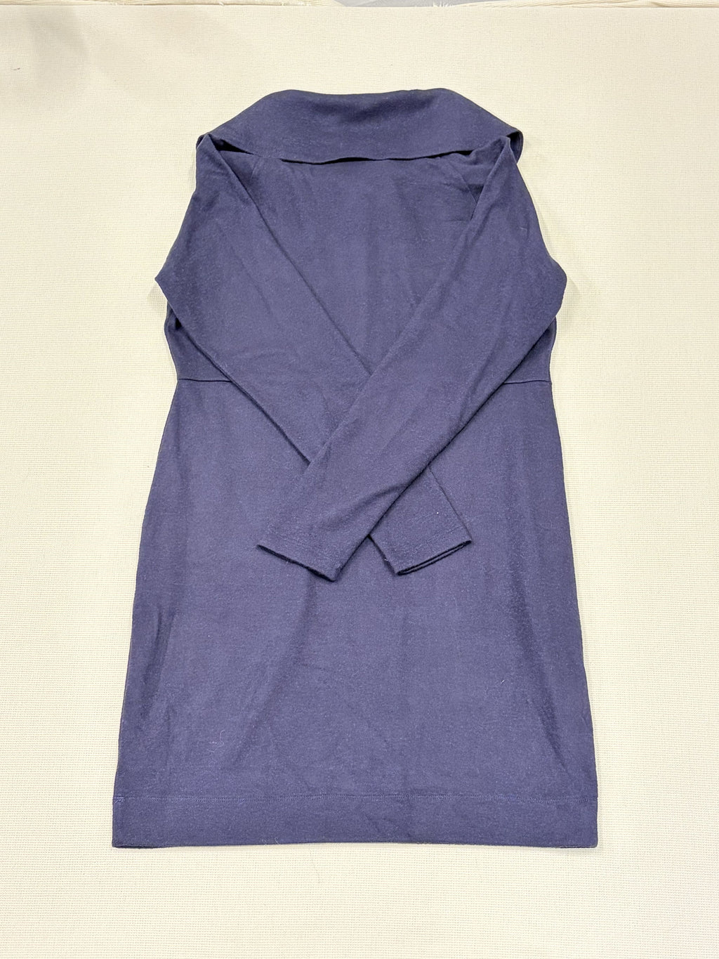 Cabi Round Up Dress Navy Blue S Long Sleeve Mini Dress Women's - Image 3