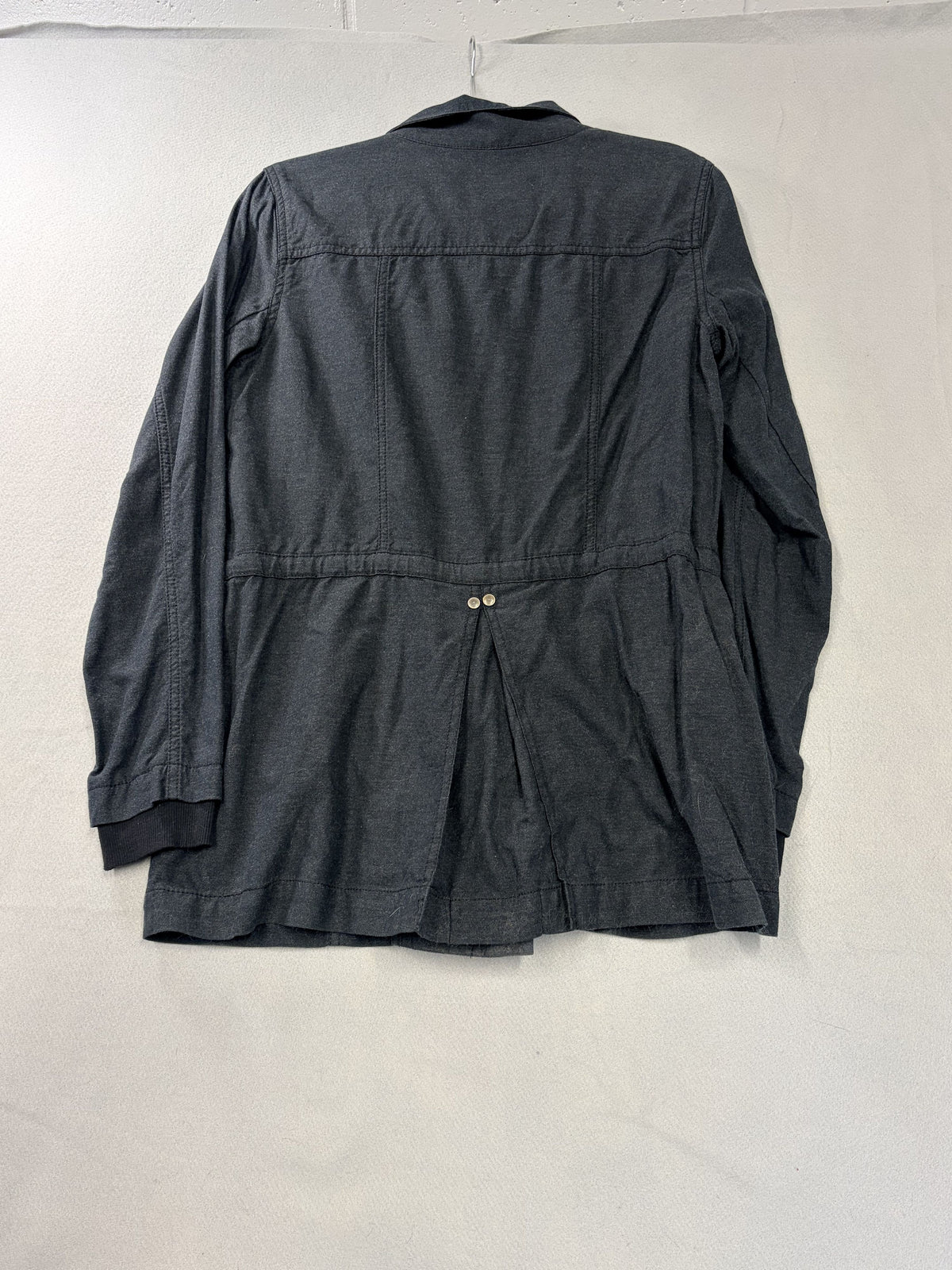 CAbi Weekend Utility Jacket Charcoal Gray Women's Small Full Zip - Image 6