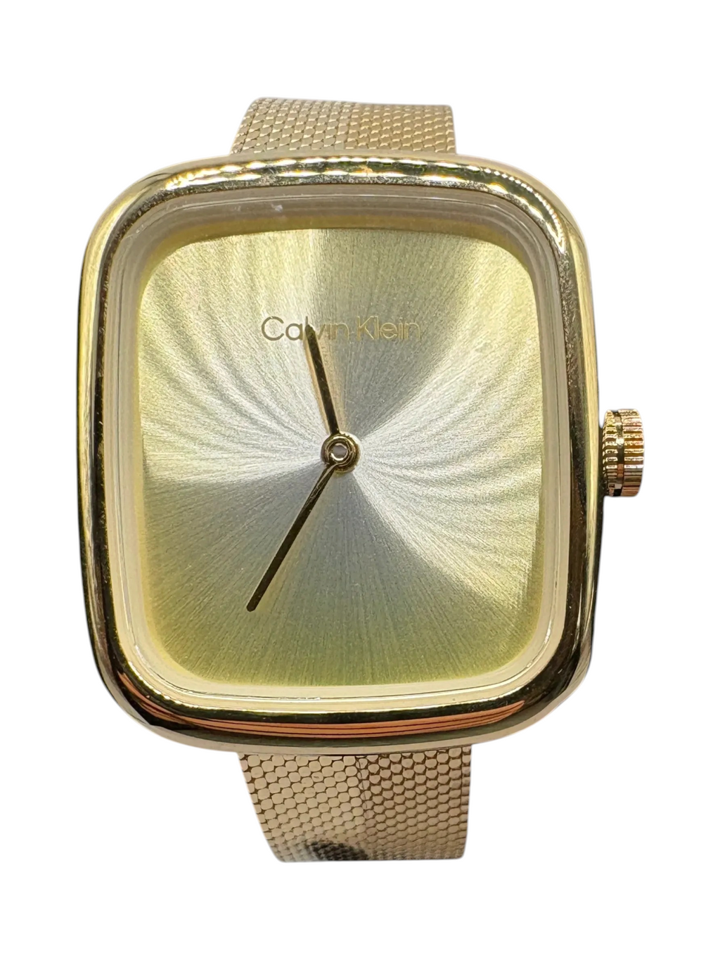 Calvin Klein Adore 25100099 Gold Tone Mesh Women's Watch - Image 1