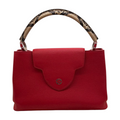 6478 - Louis Vuitton Capucines MM with Python Handle Red