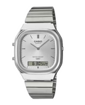 Casio AQ-240E-7A Silver Analog-Digital Stainless Steel Watch - Image 1