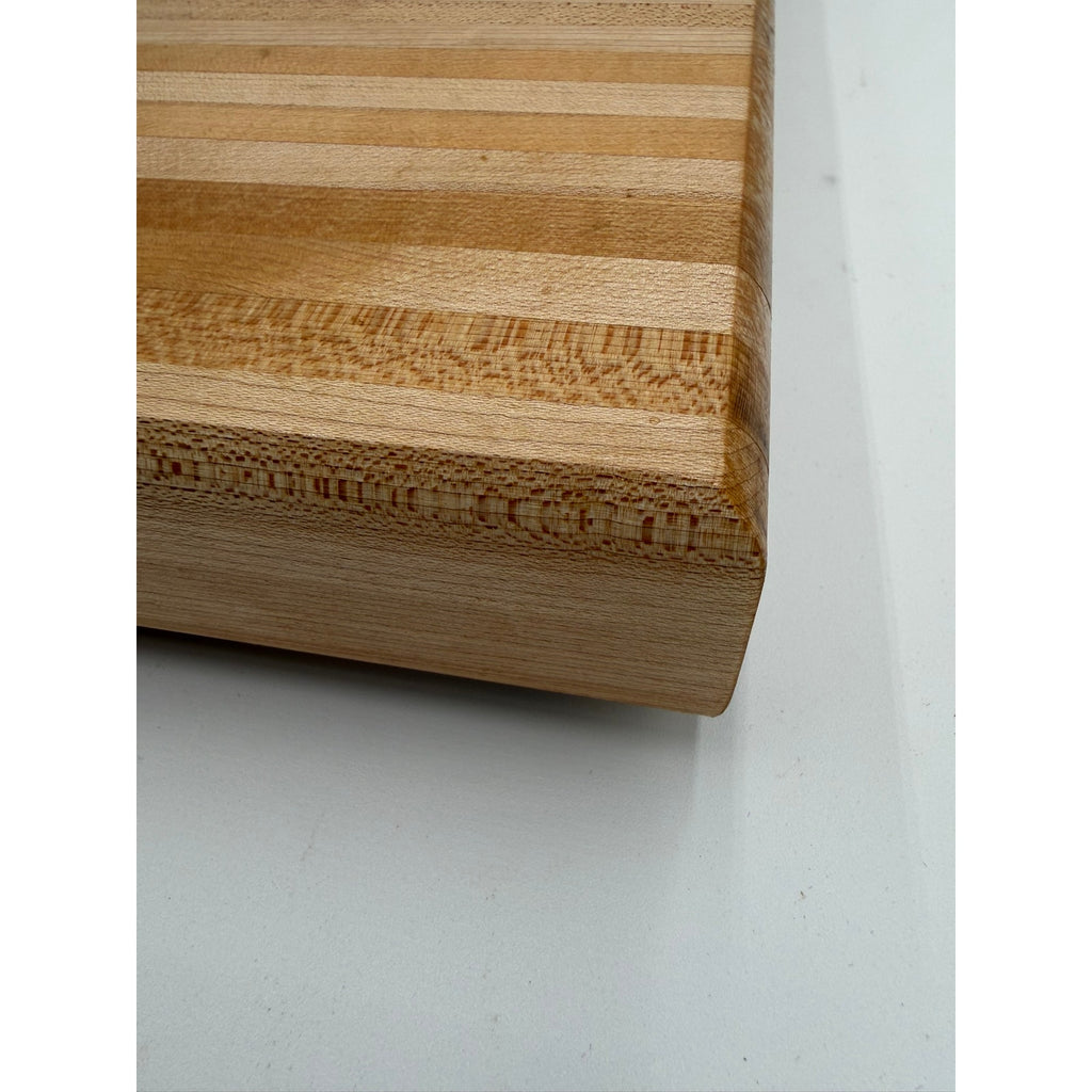 Historic Iowa Maple Serving and Prep Board, reclaimed hardwood, knife friendly surface, farmhouse modern, conversation piece