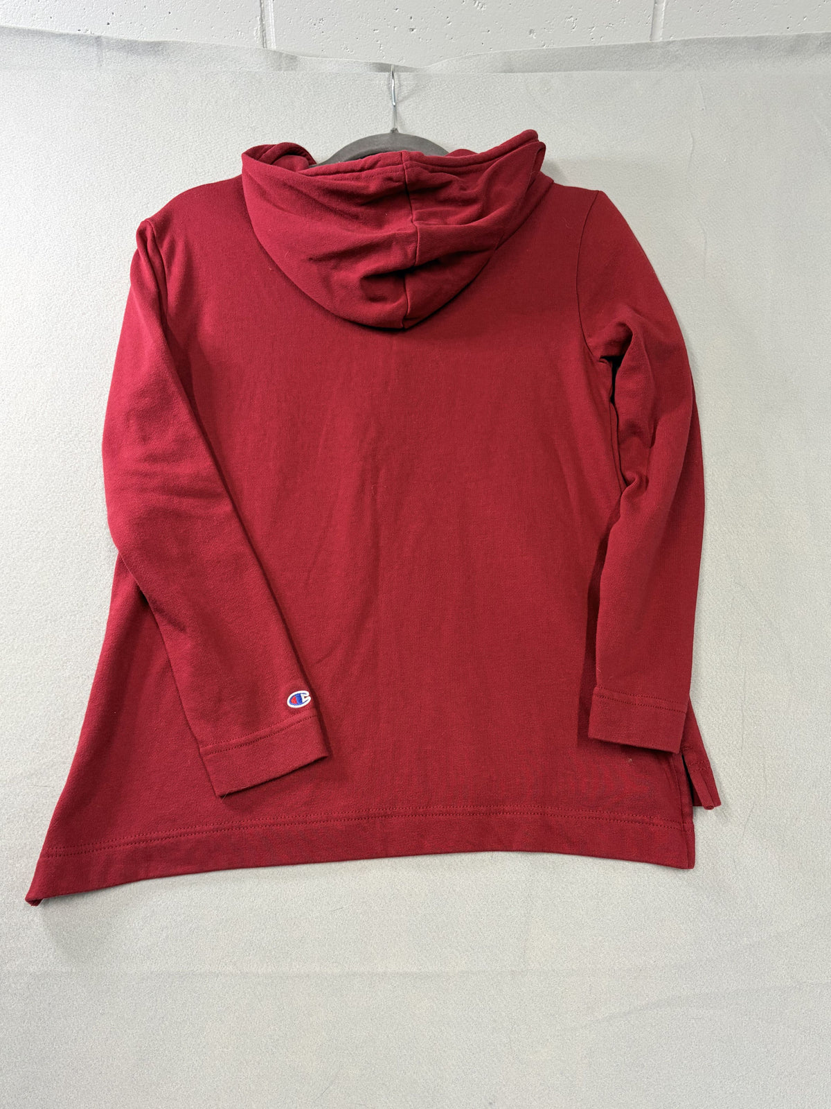 Champion Iowa State Cyclones Hooded Henley Maroon M NCAA Size S - Image 6