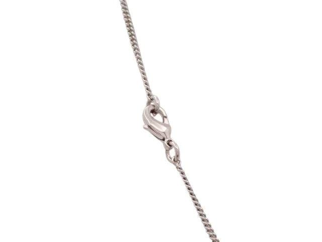 7542 - Chanel Coco Mark Peace Sign Necklace with 60 cm Chain - Image 2