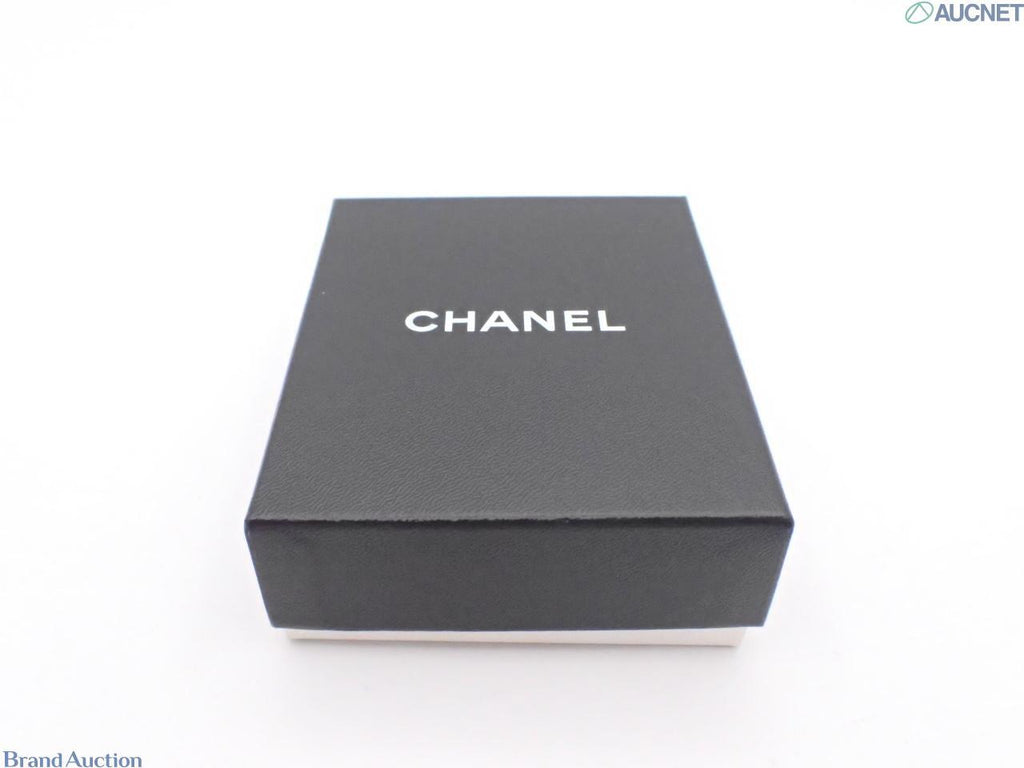 7618 - Chanel Black Resin Rhinestone Logo Bangle Bracelet - Image 4