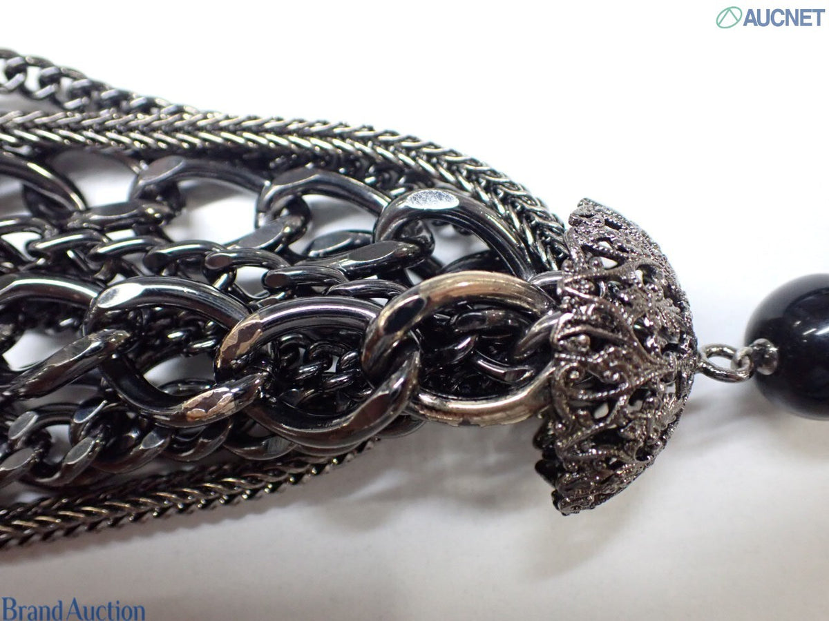 7632 - Chanel Vintage Spring 2005 CC Multistrand Chain Necklace - Image 14