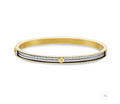 Charriol Forever Icon Thin Bangle Bracelet - NIB - Image 1