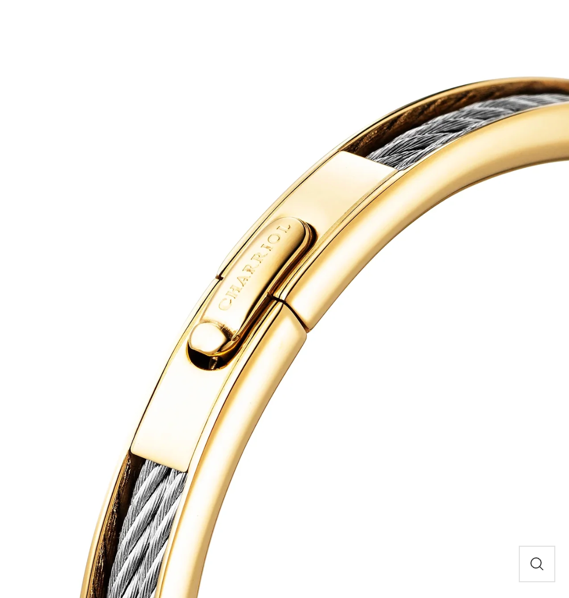Charriol Forever Icon Thin Bangle Bracelet - NIB - Image 2