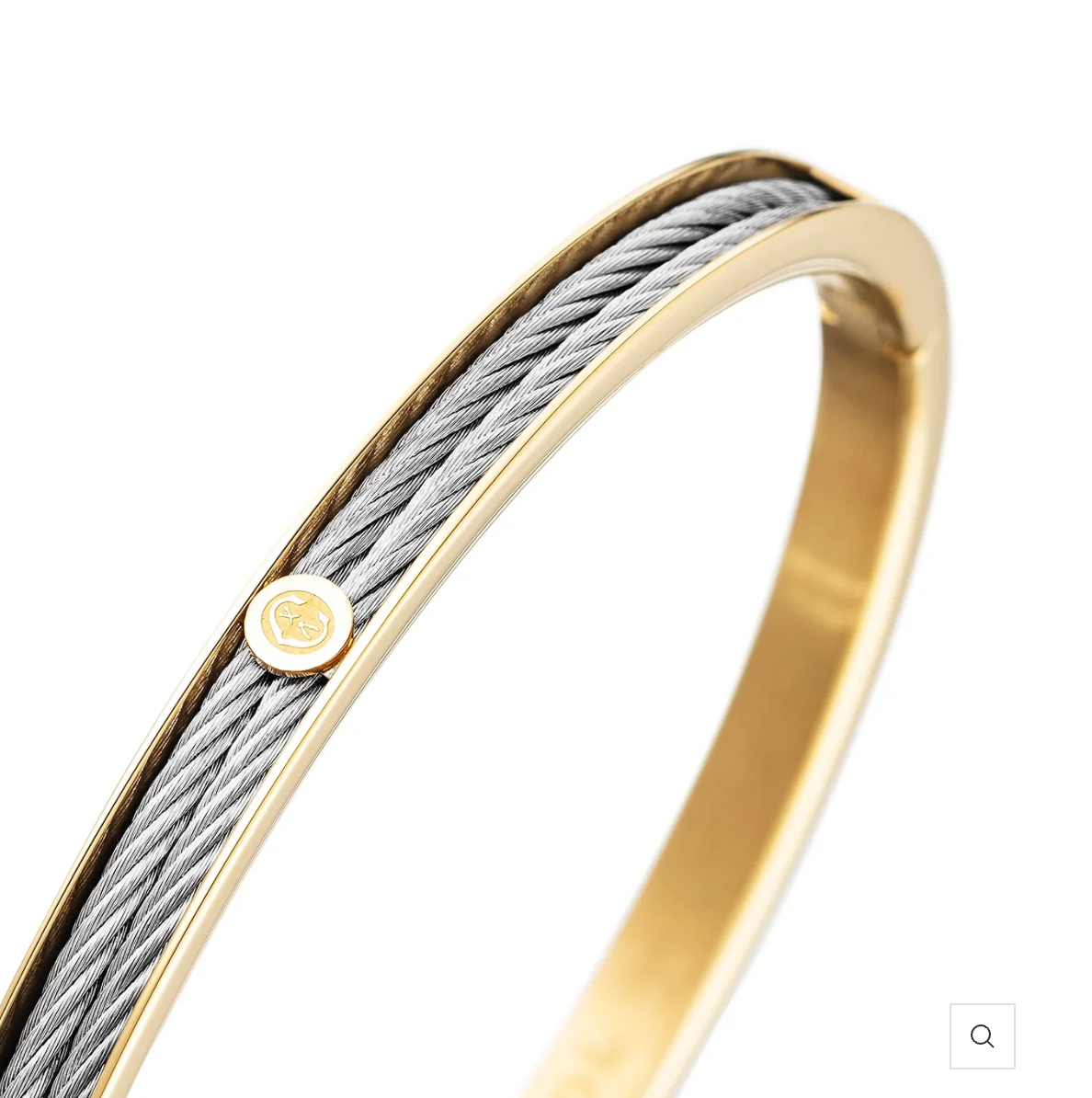 Charriol Forever Icon Thin Bangle Bracelet - NIB - Image 3