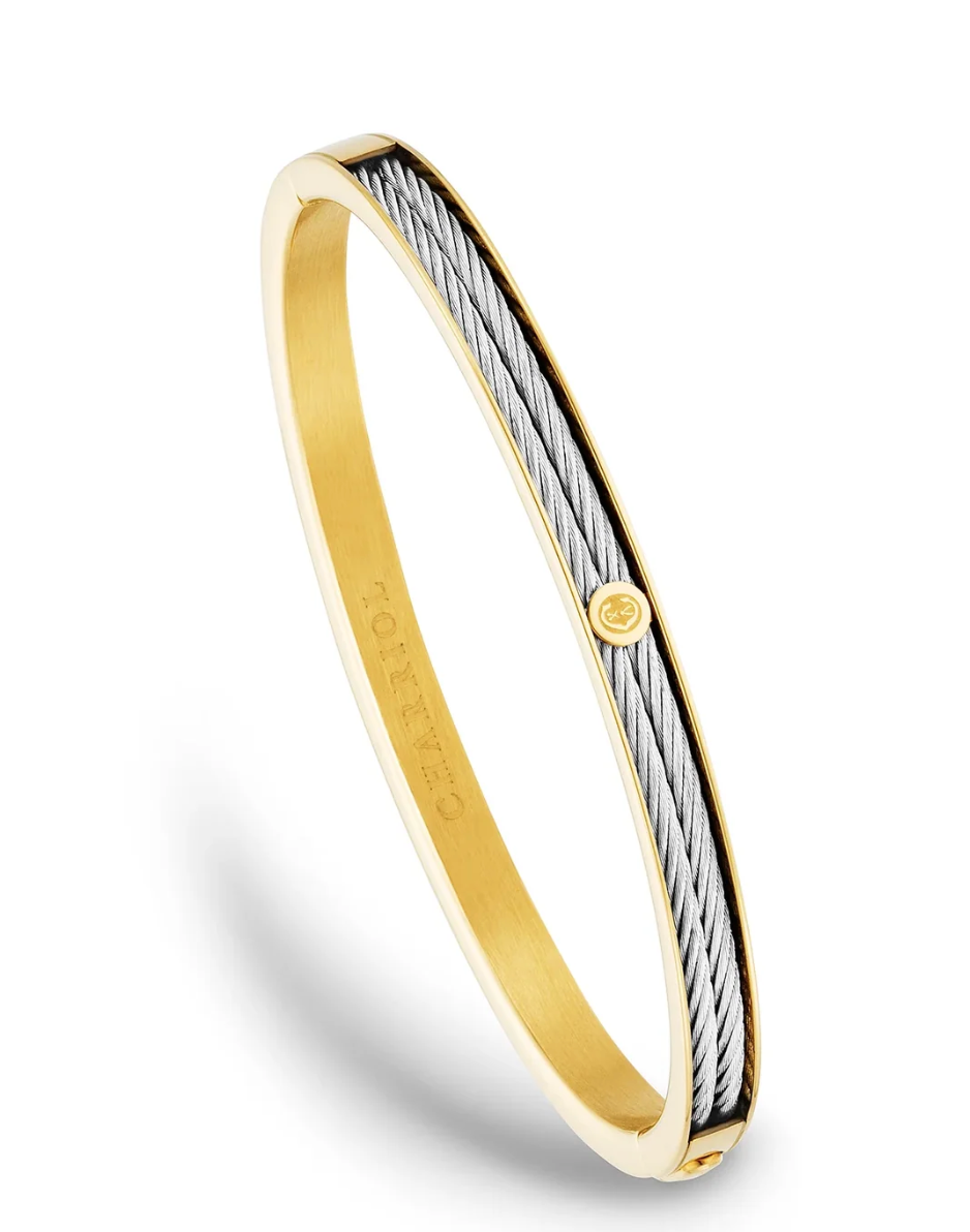 Charriol Forever Icon Thin Bangle Bracelet - NIB - Image 4