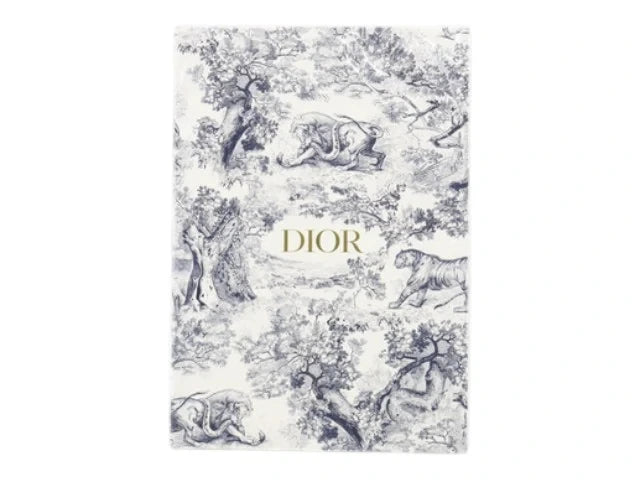 7523 - Christian Dior Toile De Jouy A5 Notebook White - New - Image 3