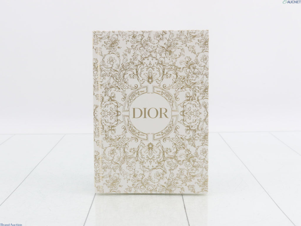 7613 - Christian Dior Holiday 2023 Notebook White Gold - Image 1