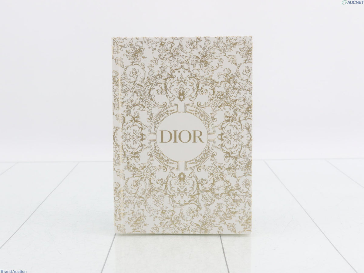 7613 - Christian Dior Holiday 2023 Notebook White Gold - Image 1