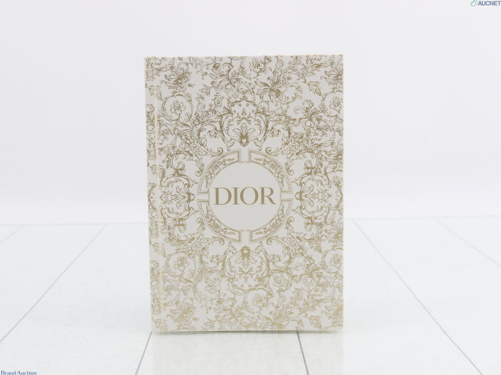 7613 - Christian Dior Holiday 2023 Notebook White Gold - Image 3