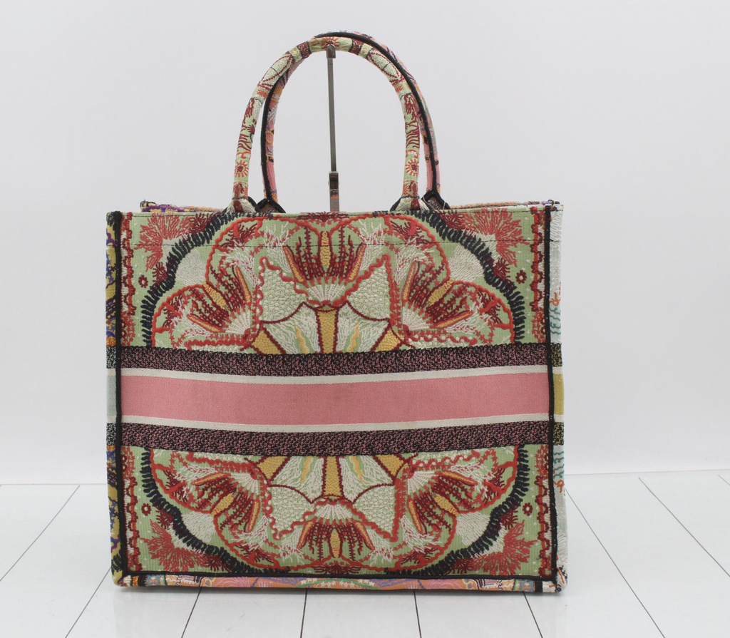 7692 - Christian Dior Large Book Tote In Lights Multicolor - Image 2