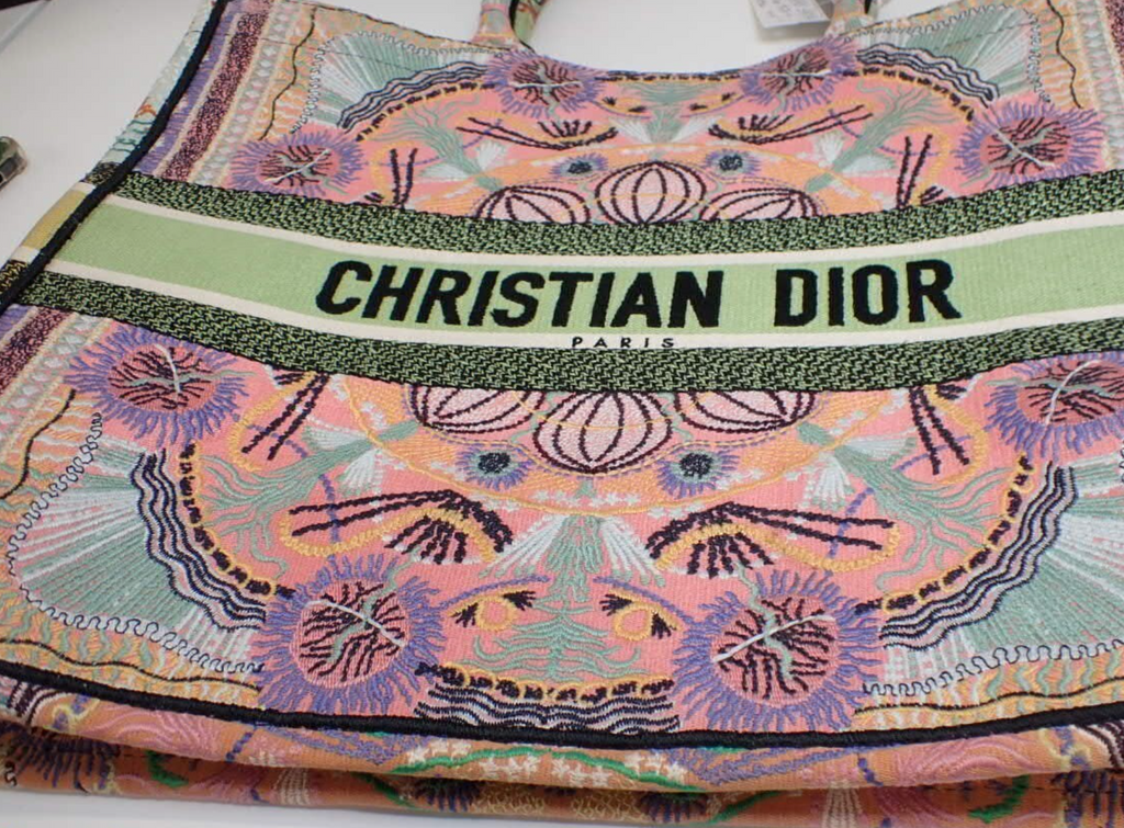 7692 - Christian Dior Large Book Tote In Lights Multicolor - Image 3