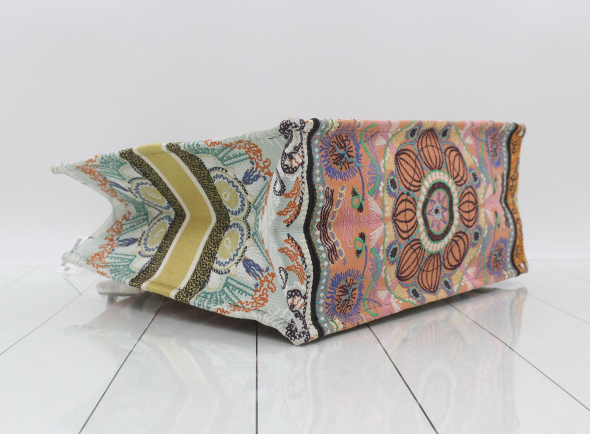 7692 - Christian Dior Large Book Tote In Lights Multicolor - Image 4