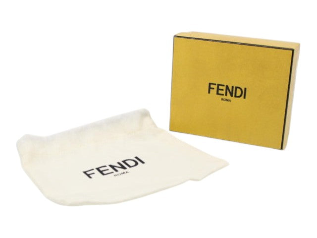 CURATED by Kira Fendi Nano Baguette blue handbag packaging with branded dust bag and yellow gift box