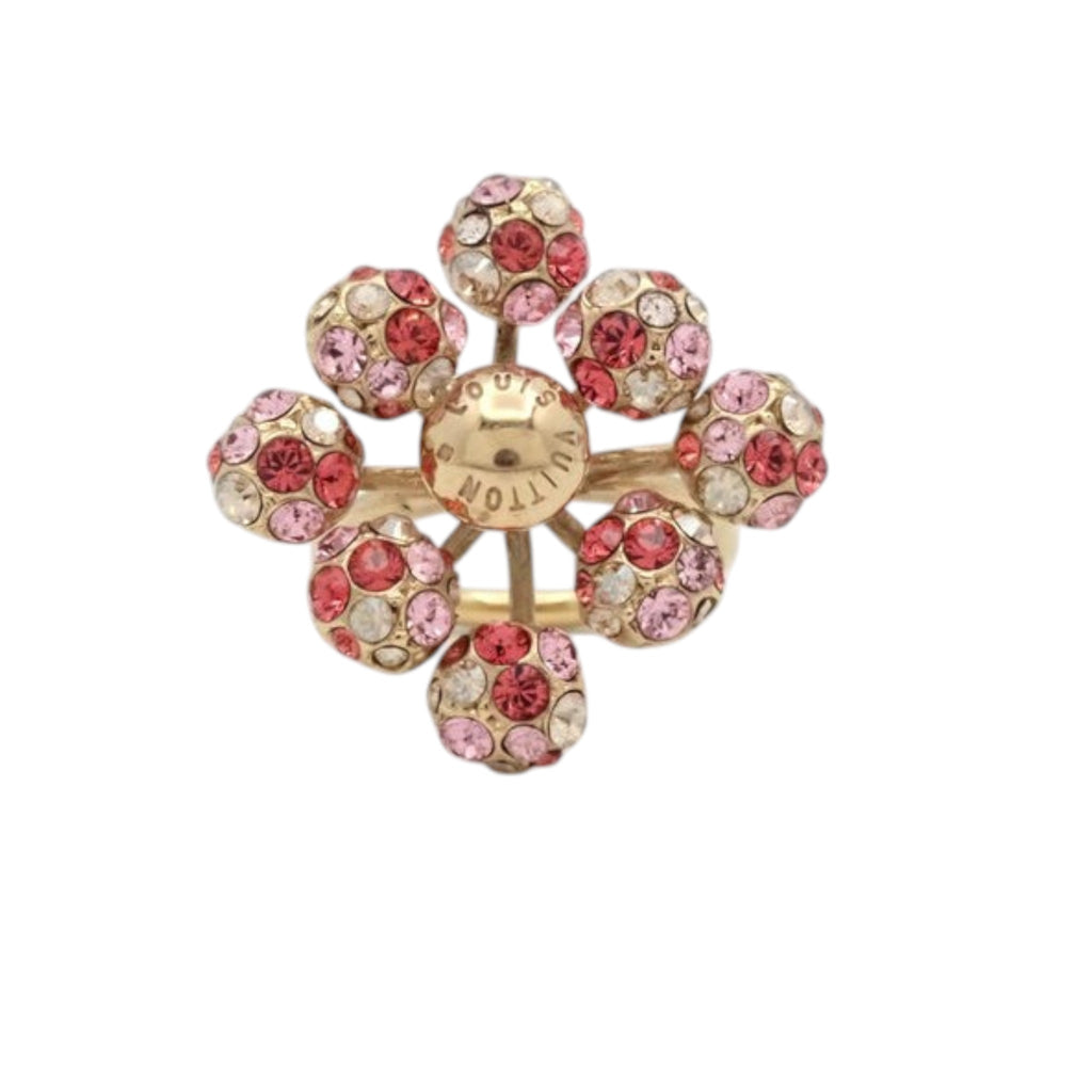 7215 - Louis Vuitton Crystal Ring - Size #12.5