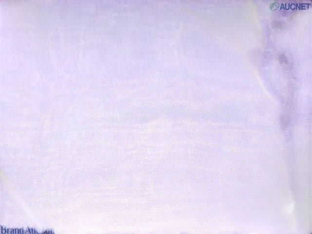 CURATED by Kira Louis Vuitton purple shawl with a soft, lightweight fabric texture in a rectangular design.