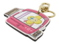 CURATED by Kira Louis Vuitton Vivienne pink monogram bag charm with gold hardware