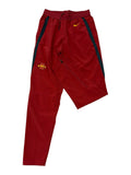 CURATED by Kira Nike Iowa State Cyclones cardinal red track pants with yellow logo and dark anthracite side panels.